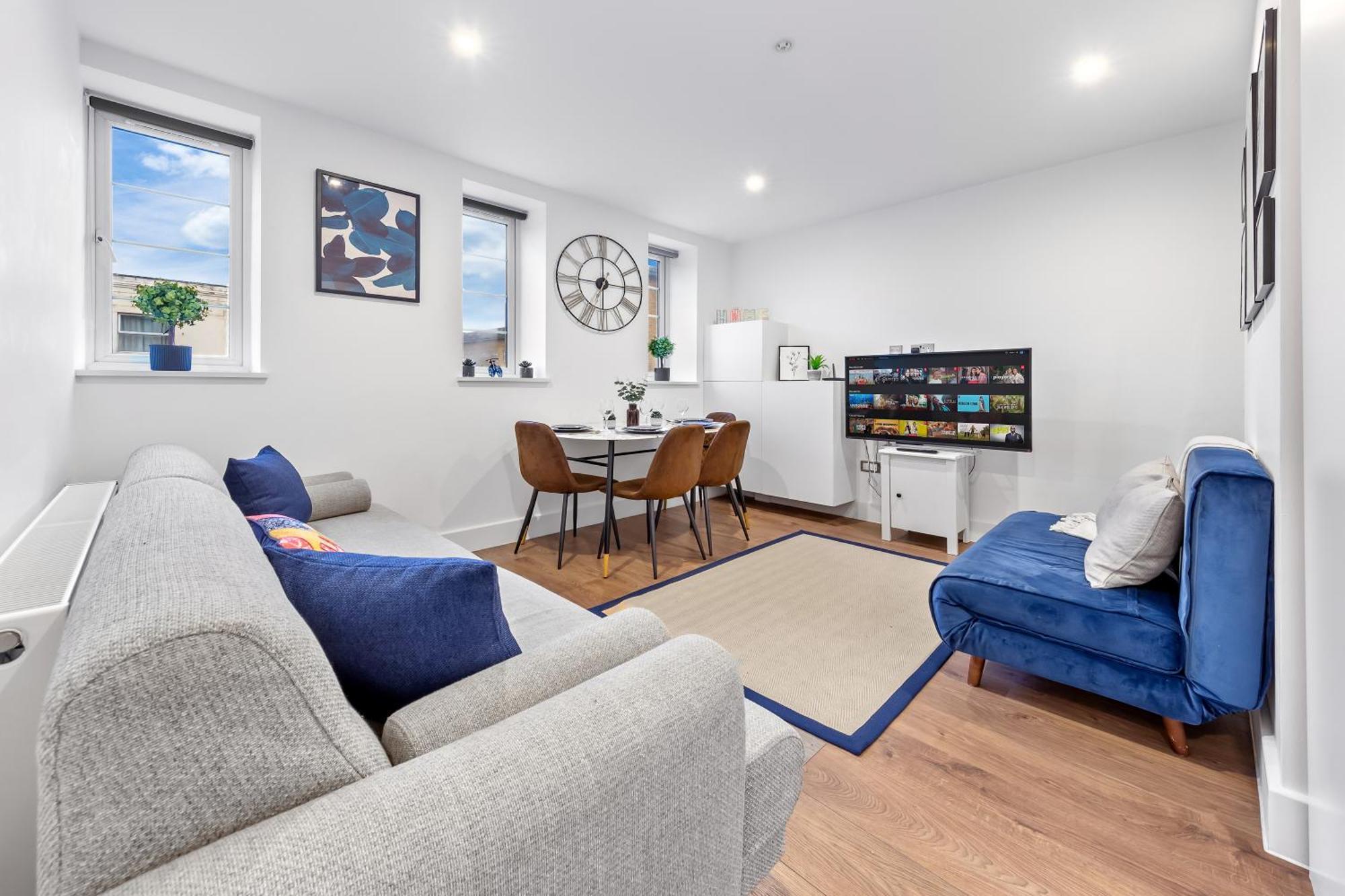 Central London Two Bedroom Serviced Apartment - Nine Elms Luxury Stay - Vauxhall & Westminster Luaran gambar