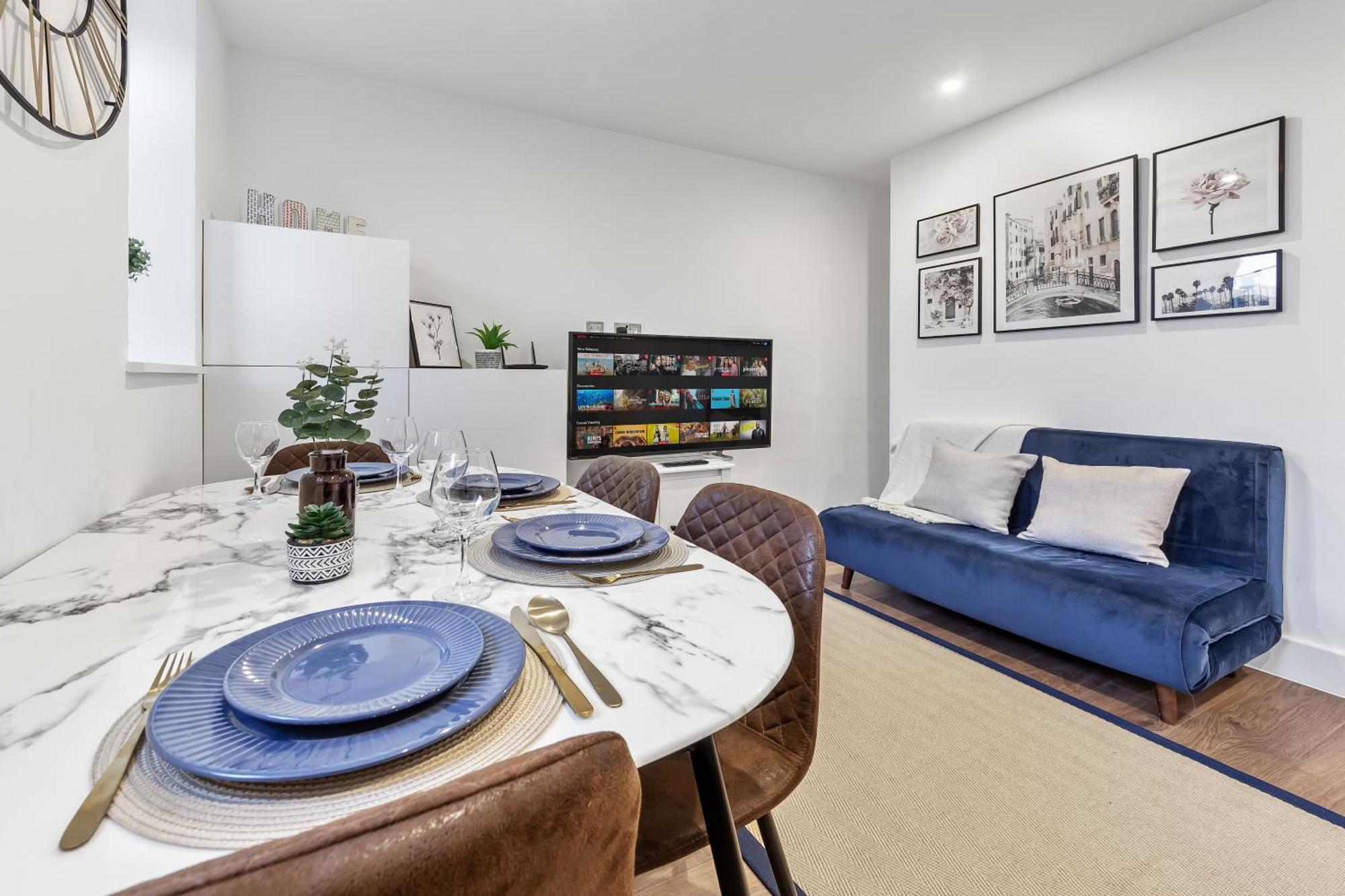 Central London Two Bedroom Serviced Apartment - Nine Elms Luxury Stay - Vauxhall & Westminster Luaran gambar